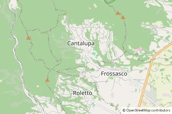 Mapa Cantalupa