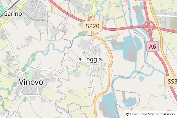 Mapa La Loggia