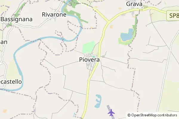 Mapa Piovera