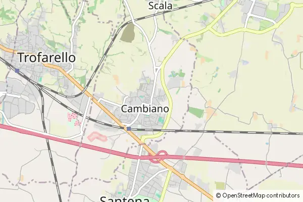 Mapa Cambiano