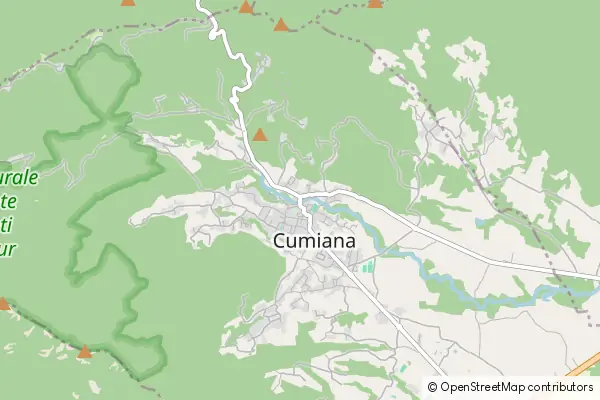 Mapa Cumiana