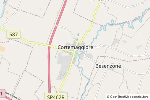 Mapa Cortemaggiore