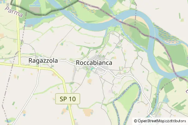 Mapa Roccabianca