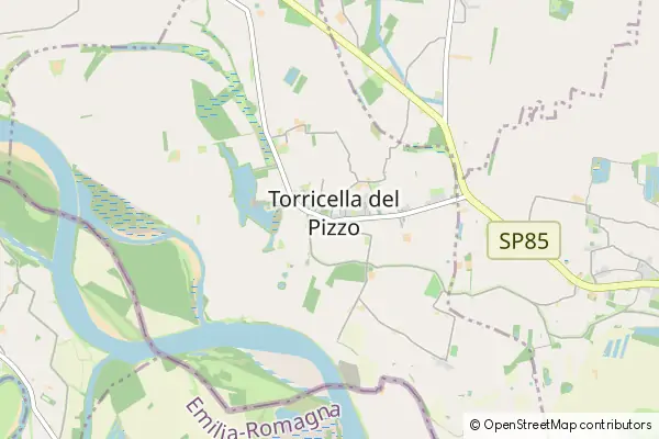 Mapa Torricella del Pizzo