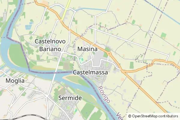 Mapa Castelmassa