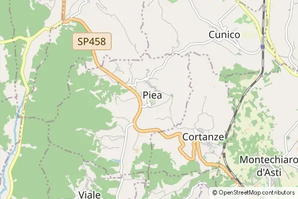 Mapa Piea