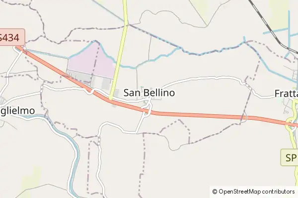 Mapa San Bellino