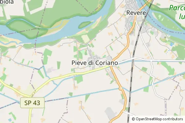 Mapa Pieve di Coriano