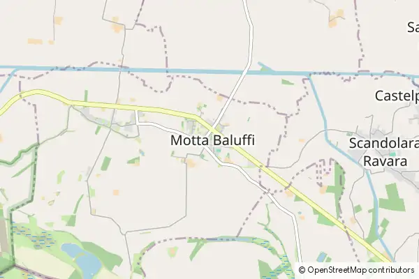 Mapa Motta Baluffi