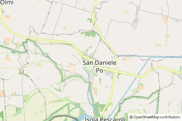 Mapa San Daniele Po