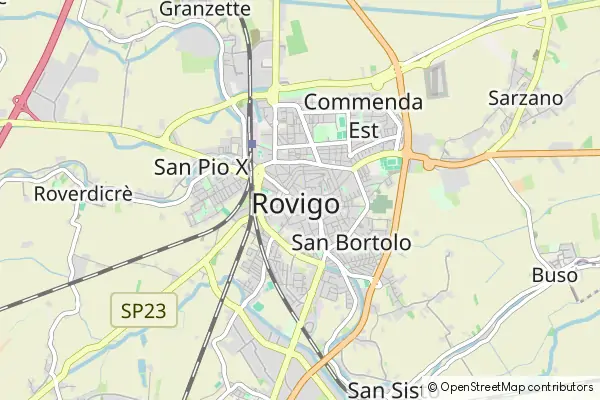 Mapa Rovigo