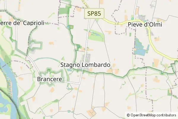 Mapa Stagno Lombardo