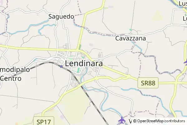 Mapa Lendinara