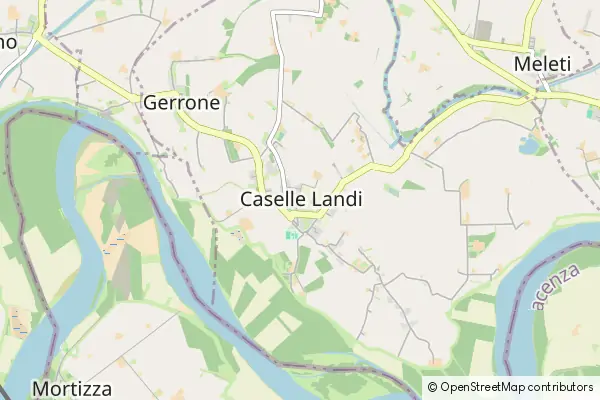 Mapa Caselle Landi