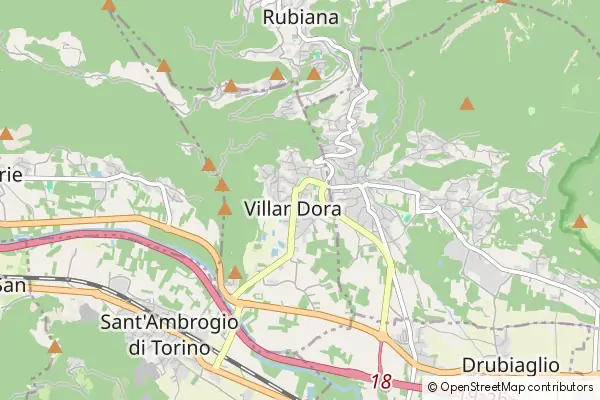 Mapa Villar Dora