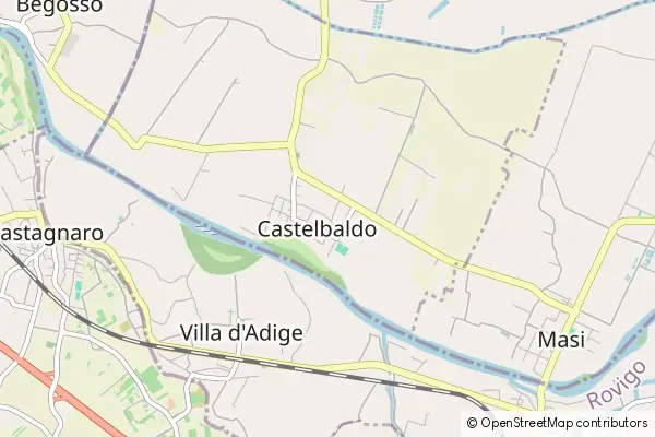 Mapa Castelbaldo