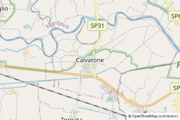 Mapa Calvatone