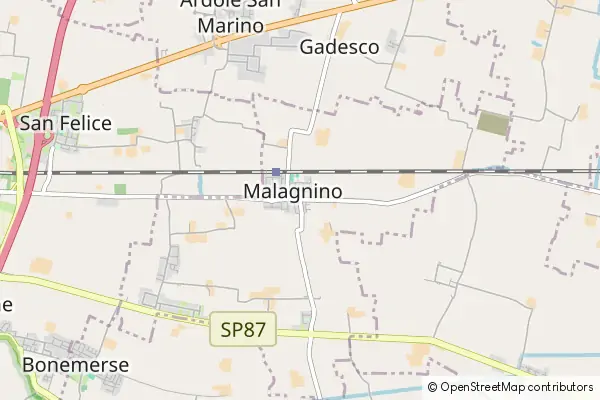 Mapa Malagnino