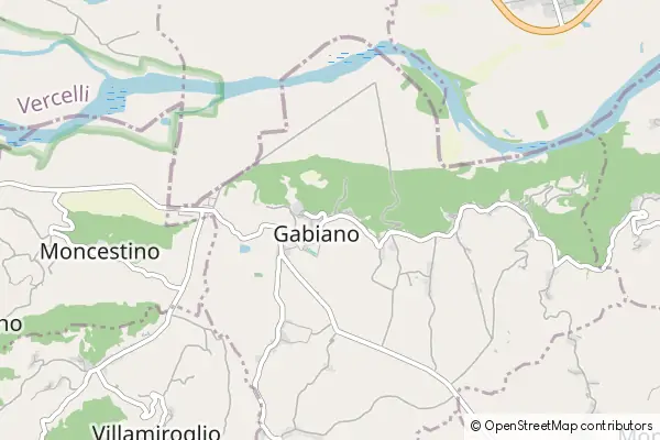 Mapa Gabiano