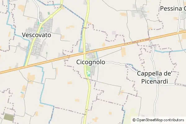 Mapa Cicognolo