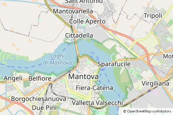 Mapa Pietole