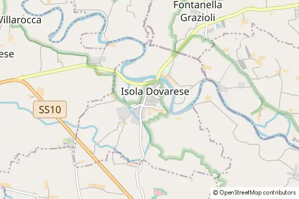 Mapa Isola Dovarese