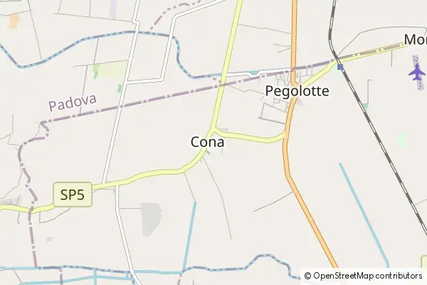 Mapa Cona