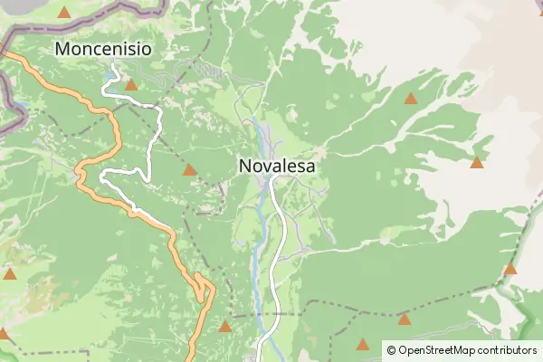 Mapa Novalesa