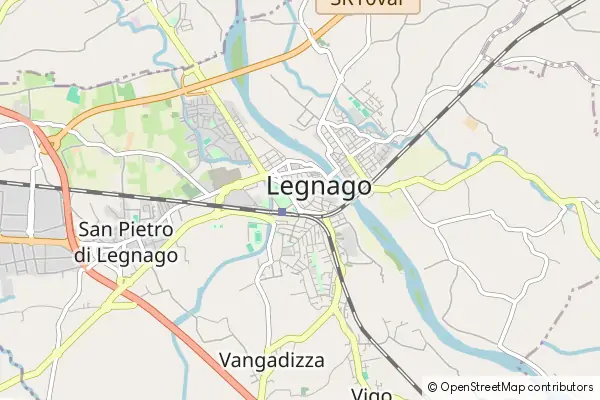 Mapa Legnago