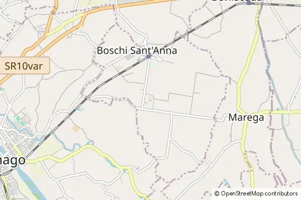 Mapa Boschi San Marco