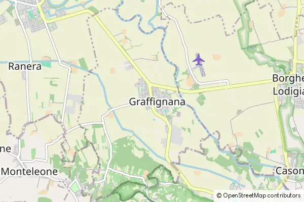 Mapa Graffignana