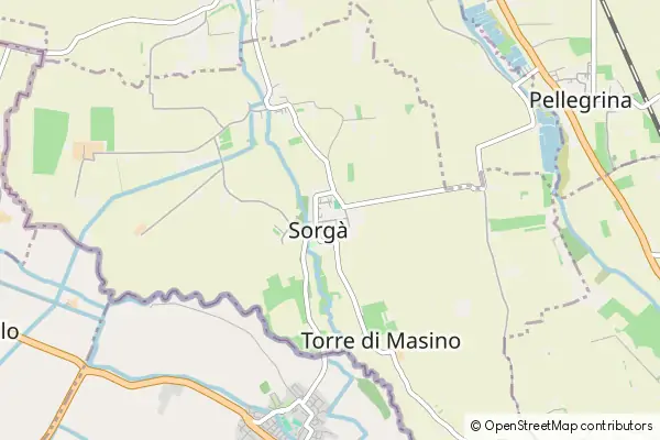 Mapa Sorgà