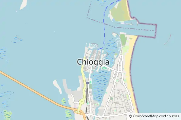 Mapa Chioggia