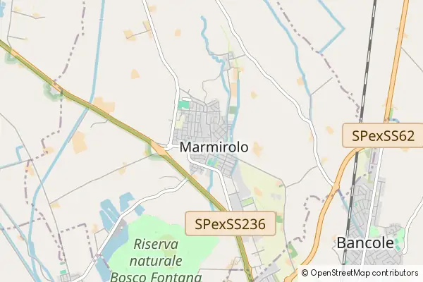 Mapa Marmirolo