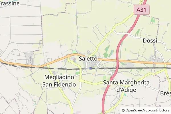 Mapa Saletto