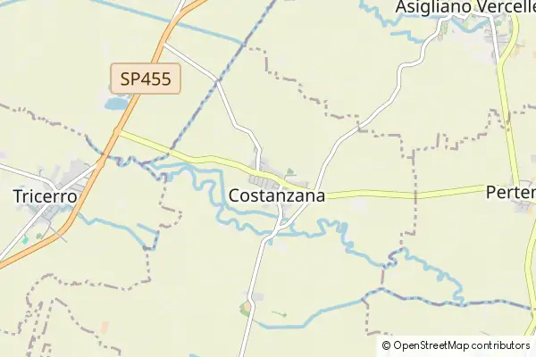 Mapa Costanzana