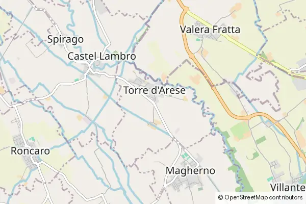 Mapa Torre d'Arese