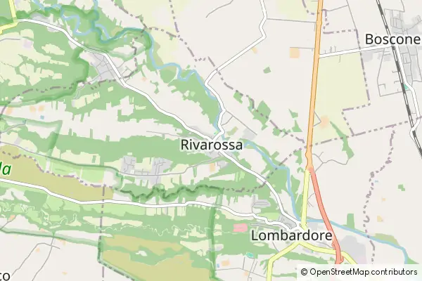 Mapa Rivarossa