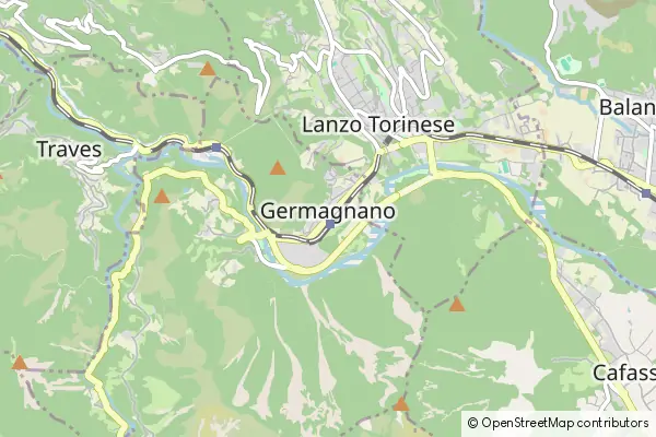 Mapa Germagnano