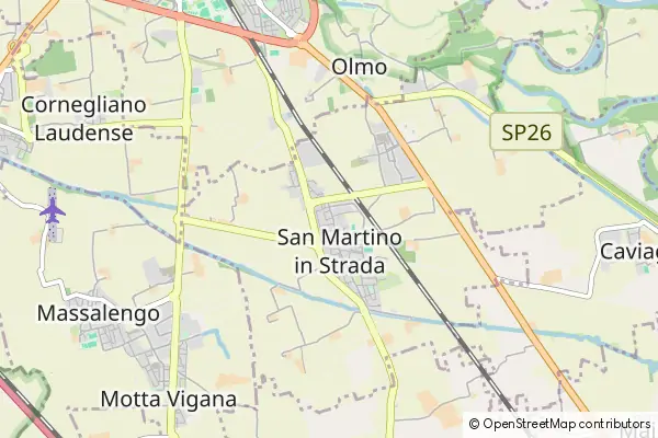 Mapa San Martino in Strada