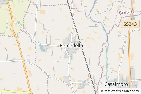 Mapa Remedello