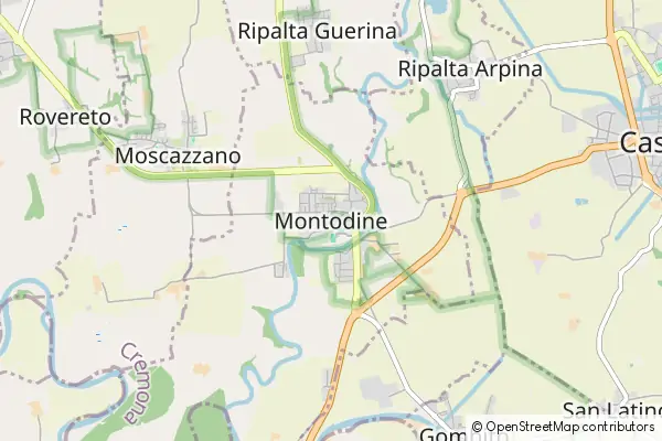 Mapa Montodine