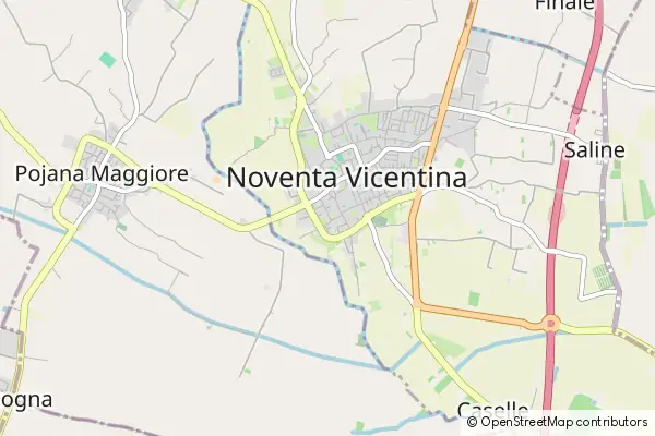 Mapa Noventa Vicentina