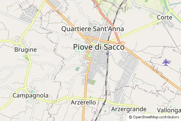 Mapa Piove di Sacco