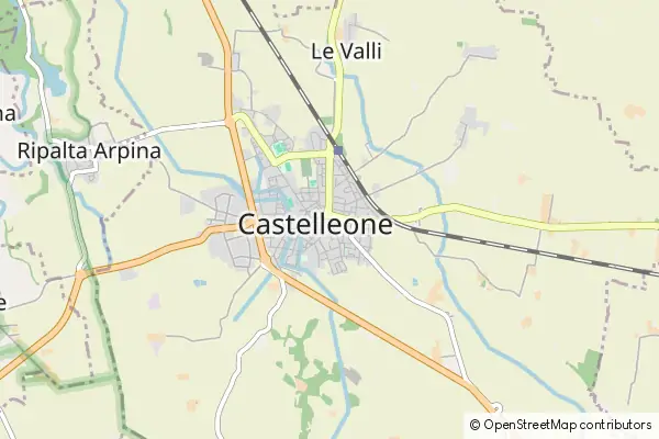 Mapa Castelleone