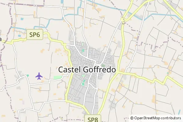 Mapa Castel Goffredo