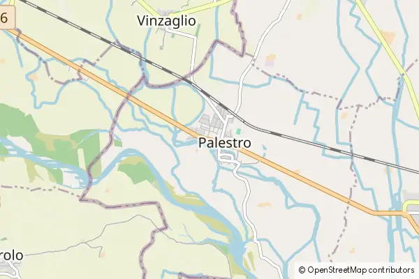 Mapa Palestro