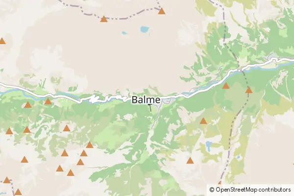 Mapa Balme