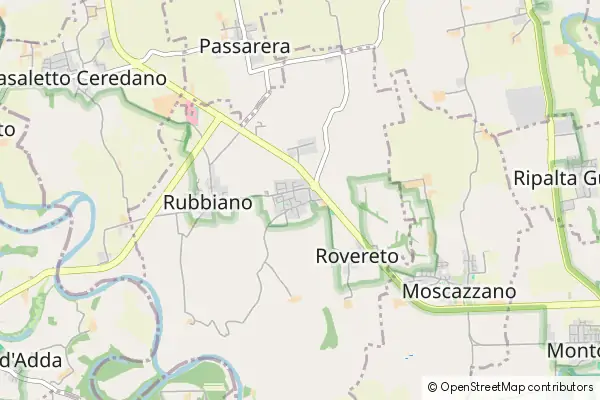 Mapa Credera Rubbiano