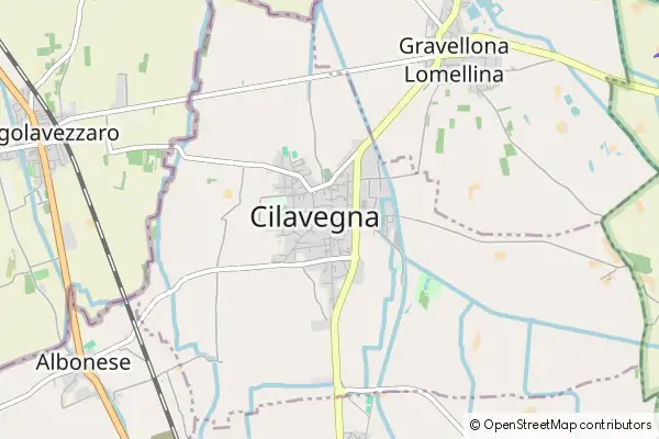 Mapa Cilavegna